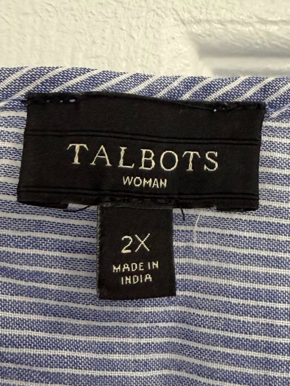 Talbots Embroidered Tank Top - Picture 4 of 5